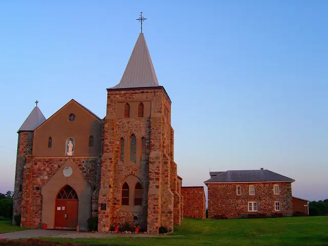 Kaposvar stone church and historic building